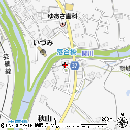 広島県広島市安佐北区白木町秋山353周辺の地図