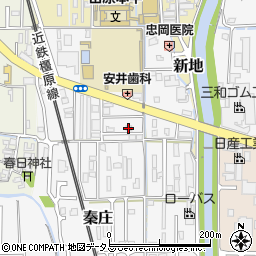 秦楽寺公民館周辺の地図