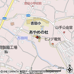 笠岡市立吉田保育所周辺の地図