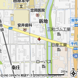 奈良県磯城郡田原本町秦庄471周辺の地図