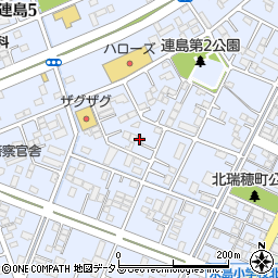 株式会社岡築　本社周辺の地図