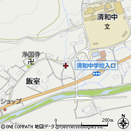 広島県広島市安佐北区安佐町飯室3388周辺の地図