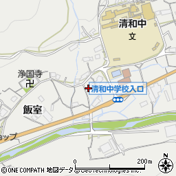 広島県広島市安佐北区安佐町飯室3427周辺の地図