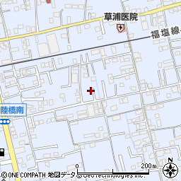 広島県福山市駅家町万能倉1023-6周辺の地図