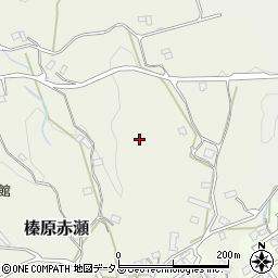奈良県宇陀市榛原赤瀬周辺の地図