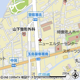 浅口タクシー周辺の地図