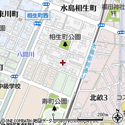 岡山県倉敷市水島相生町2-21周辺の地図