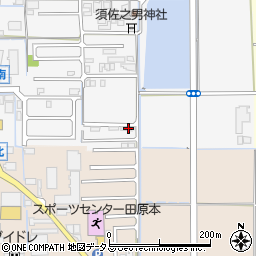 奈良県磯城郡田原本町阪手758-3周辺の地図