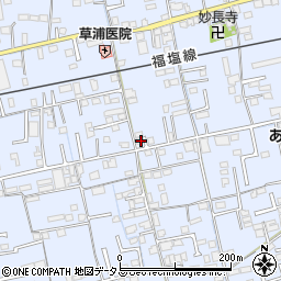 広島県福山市駅家町万能倉738-6周辺の地図