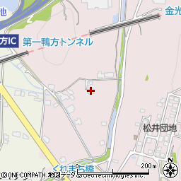 岡山県浅口市鴨方町益坂43周辺の地図