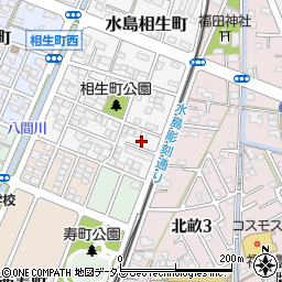 岡山県倉敷市水島相生町1-41周辺の地図