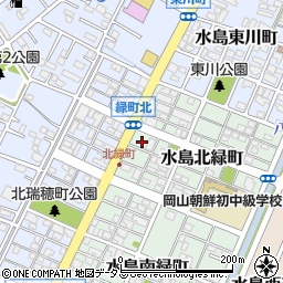 ファミリーマート倉敷水島北緑町店周辺の地図