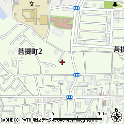 大阪府堺市東区菩提町2丁77-9周辺の地図