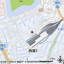 ローレルコート古市５番館周辺の地図