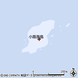 小築海島周辺の地図