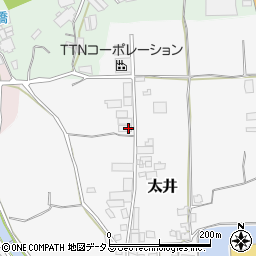 大阪府堺市美原区太井37-5周辺の地図