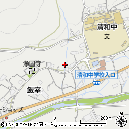 広島県広島市安佐北区安佐町飯室3342周辺の地図