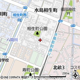岡山県倉敷市水島相生町1-15周辺の地図