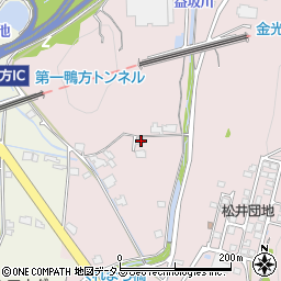 岡山県浅口市鴨方町益坂50周辺の地図