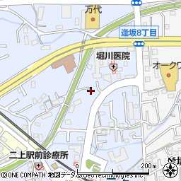 奈良県香芝市穴虫1014周辺の地図