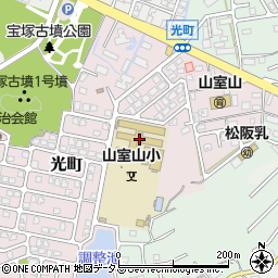 松阪市立山室山小学校周辺の地図