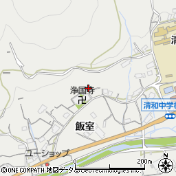 広島県広島市安佐北区安佐町飯室3317周辺の地図