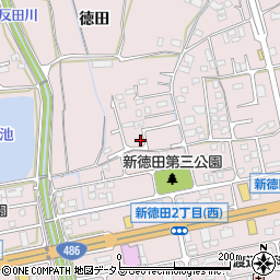 広島県福山市神辺町徳田1165-8周辺の地図