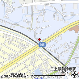 奈良県香芝市穴虫810-1周辺の地図