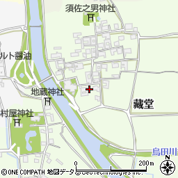奈良県磯城郡田原本町藏堂348周辺の地図