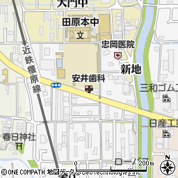 奈良県磯城郡田原本町秦庄426-1周辺の地図