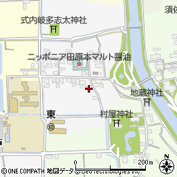 奈良県磯城郡田原本町伊与戸118周辺の地図