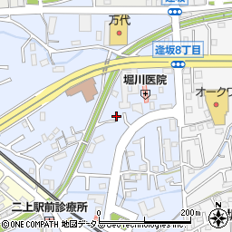 奈良県香芝市穴虫1014-3周辺の地図