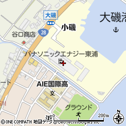 兵庫県淡路市小磯1周辺の地図