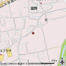 広島県福山市神辺町湯野399-6周辺の地図