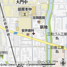 奈良県磯城郡田原本町秦庄462-10周辺の地図