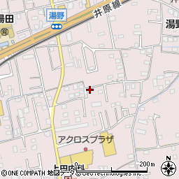 広島県福山市神辺町湯野321周辺の地図