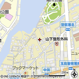 ヨシムラワーク玉島事業所周辺の地図