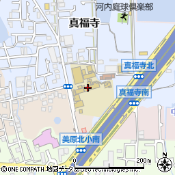 堺市立美原北小学校周辺の地図