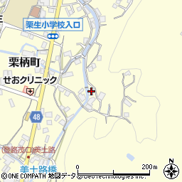広島県府中市栗柄町609周辺の地図