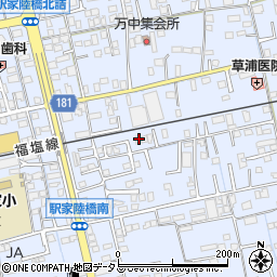 広島県福山市駅家町万能倉1048-5周辺の地図