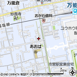 広島県福山市駅家町万能倉455周辺の地図