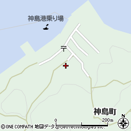 三重県鳥羽市神島町24周辺の地図