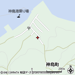 三重県鳥羽市神島町43周辺の地図