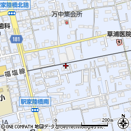 広島県福山市駅家町万能倉1048周辺の地図