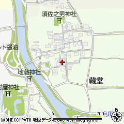 奈良県磯城郡田原本町藏堂342周辺の地図
