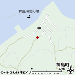 三重県鳥羽市神島町21周辺の地図
