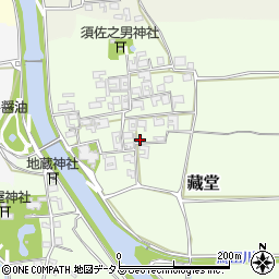 奈良県磯城郡田原本町藏堂346周辺の地図