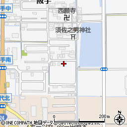 奈良県磯城郡田原本町阪手766-8周辺の地図