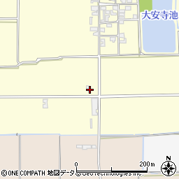 奈良県磯城郡田原本町大安寺347-4周辺の地図