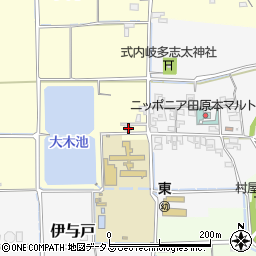 奈良県磯城郡田原本町大木111周辺の地図